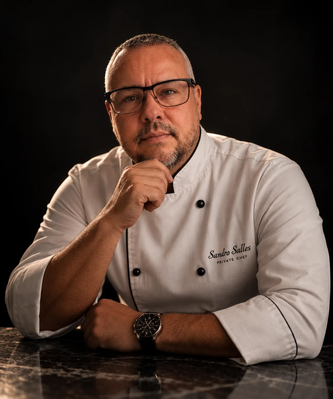 Private chef Sandro Salles